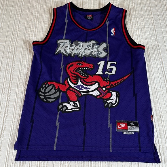 Vintage RAPTORS Small CarterJersey Nike Purple Raptors Jersey Basketball - Picture 2 of 5